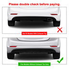 Lower Rear Bumper Valance Cover for Hyundai Elantra (2014–2016)