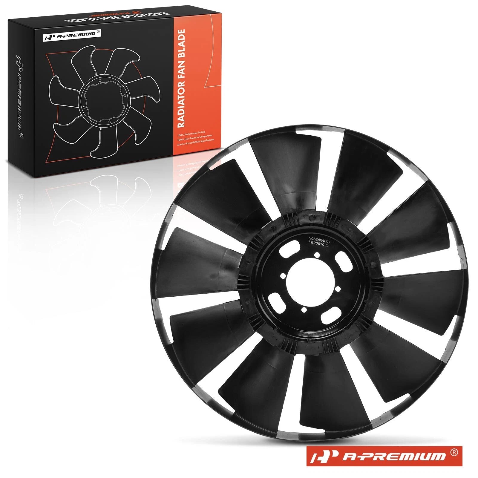 Engine Cooling Fan Blade for Chevrolet Trailblazer GMC Envoy (2002–2009)