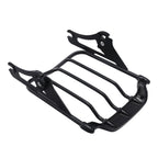 2X Black Detachable Luggage Rack for Harley Touring Electra Glide (2009–2025)