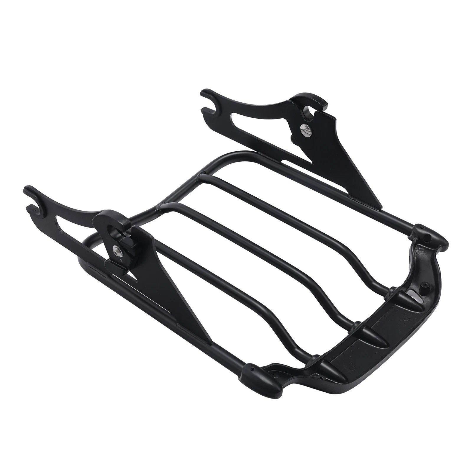 2X Black Detachable Luggage Rack for Harley Touring Electra Glide (2009–2025)