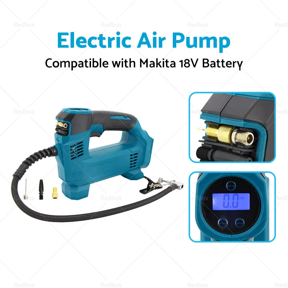 Cordless Digital Tyre Inflator Pump for Makita (18V)
