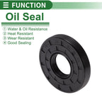 Set of 5 Oil Seals NBR Rubber 25x62x10mm for Various Models 