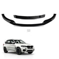 Front Lip Extension for BMW X6 G06 M Sport (2020–2023) Gloss Black Splitter