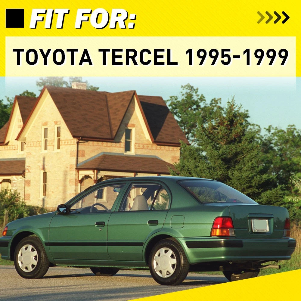 Front Pair Exterior Door Handles for Toyota Tercel (1995–1999) - Black