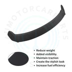 Matte Black Rear Spoiler Wing for Honda Civic (2013–2015)
