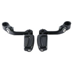 Highway Engine Guard Bar Footpeg Pegs for Motorcycle (1 1/4'' Matte Black)