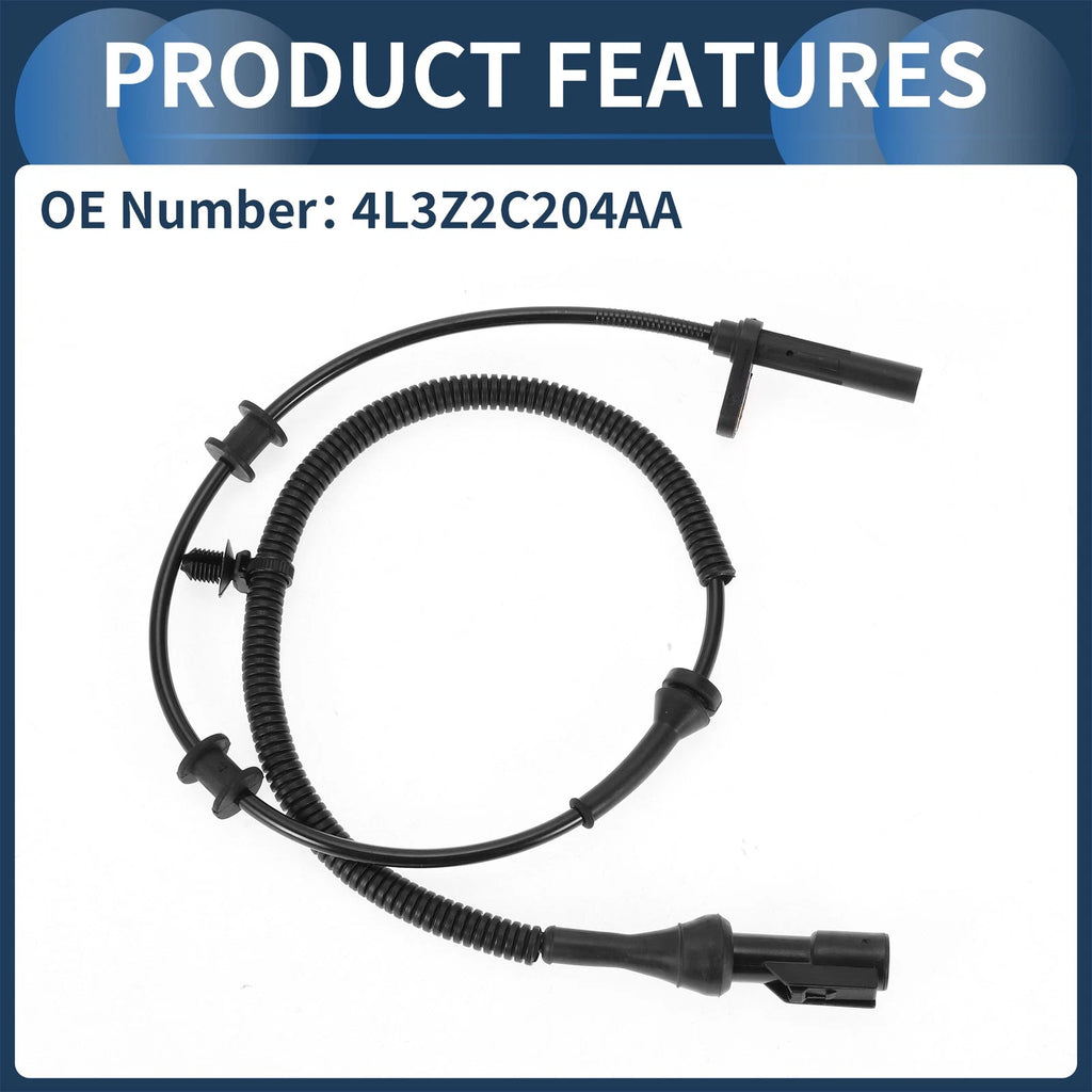 ABS Wheel Speed Sensor No. 4L3Z2C204AA for Ford F-150 (2014) RWD Front