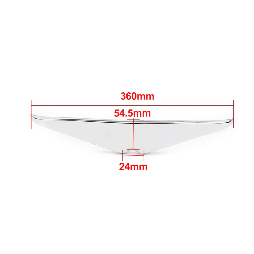 Headlight Eyebrow Trim for Harley Road Glide FLTRX FLTRU (2015-2023)