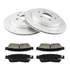 Drilled and Slotted Brake Kit for GMC Acadia and Buick Enclave (2007–2017)