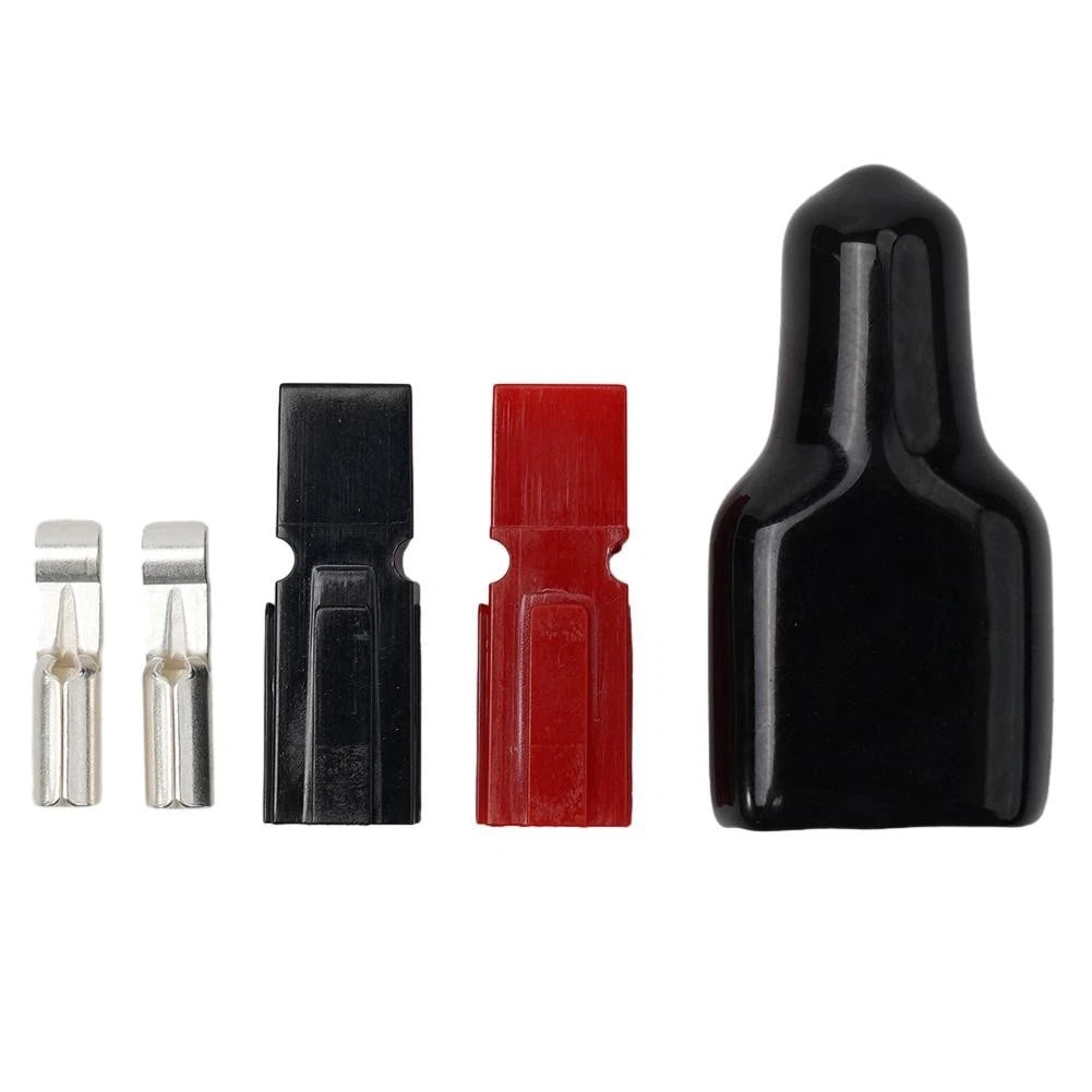 30AMP Anderson Connectors with Rubber Black PVC Dust Cover for