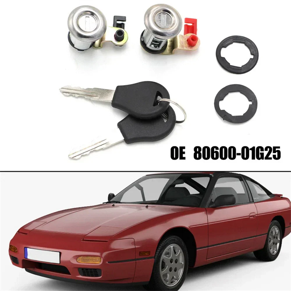 Car Door Lock Set with Key for 1984-1998 Nissan Pickup (1984-1998)