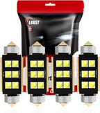 4Pcs 212-2 Festoon LED Bulb 41mm CANBUS Error Free 6SMD for Automotive