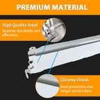 Chrome Step Bumper Face Bar for Toyota 4Runner (1996–1998) #5210535130