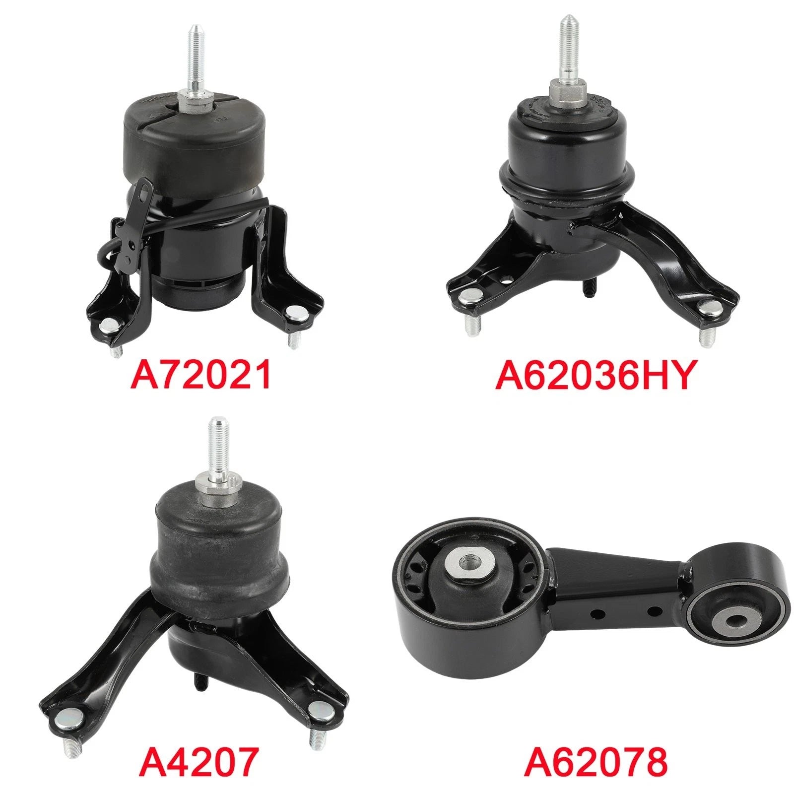 4Pcs Engine Motor & Trans Mount for Toyota Avalon (2005–2007) 3.5L
