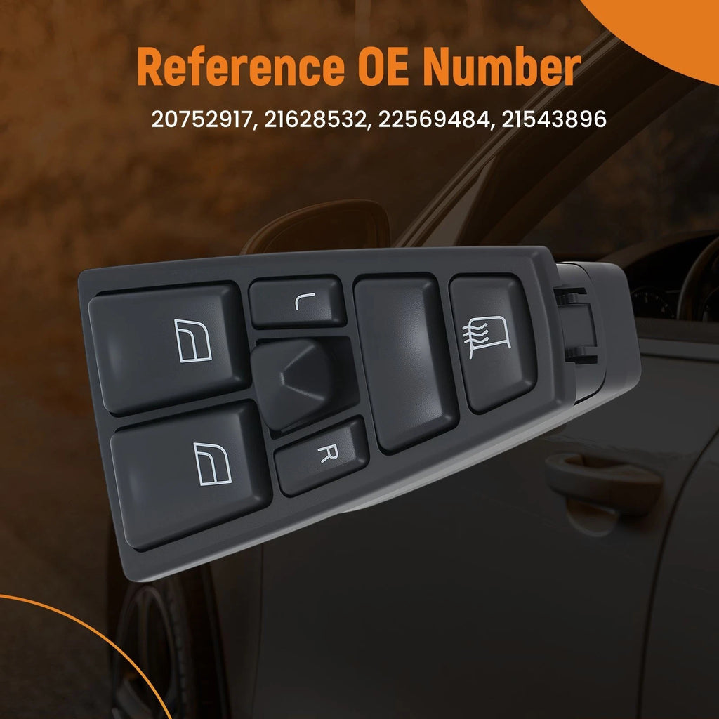 Front Left Electric Power Window Switch for Volvo VN VNL (2005–2016) 20752917