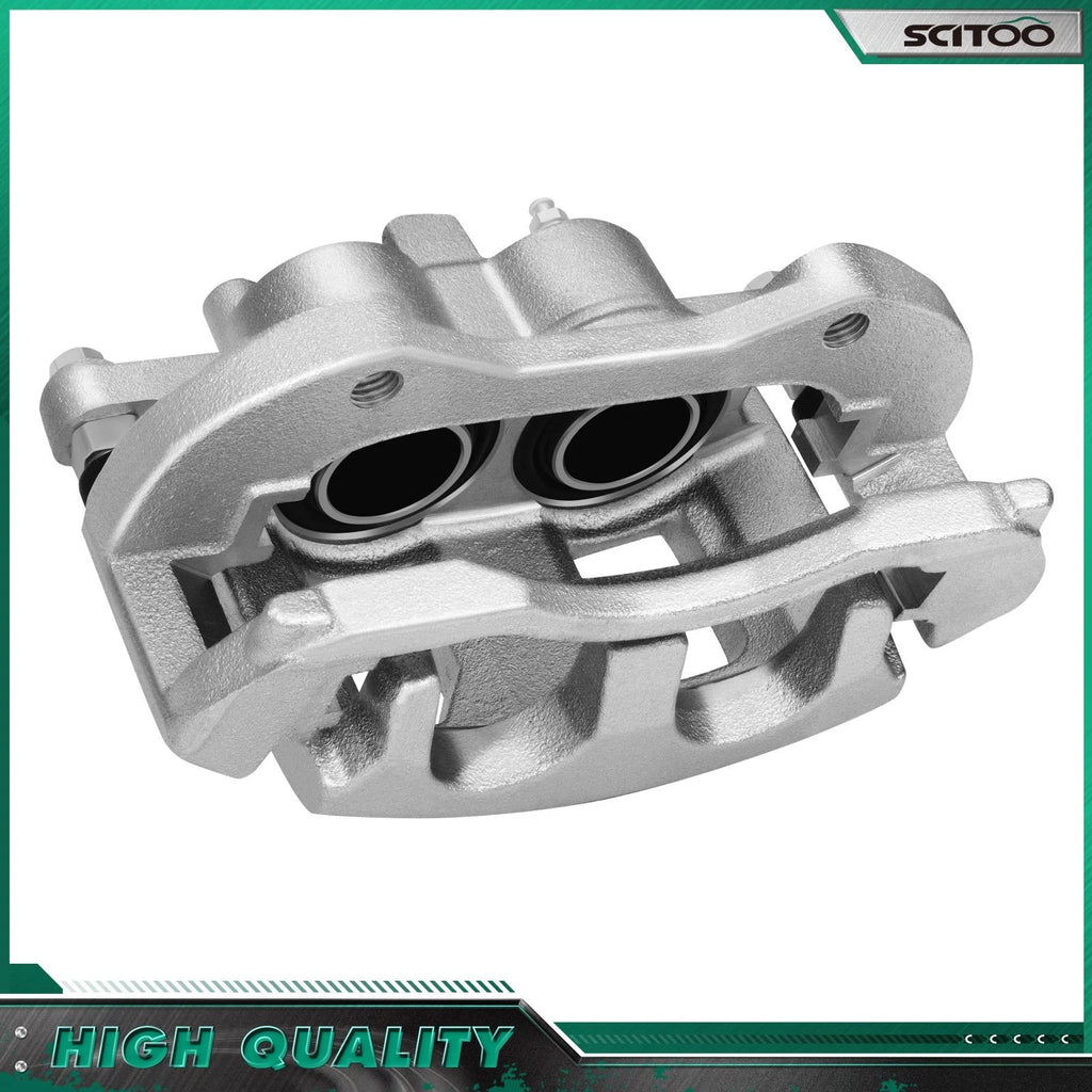 Front Brake Calipers Rotors Ceramic Pads Kit for Chevy Impala Monte Carlo