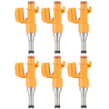 6X Fuel Injectors for Lexus RX350 (2016–2022) Toyota Tacoma (2016–2023)