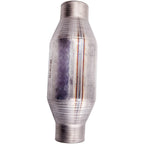 2X 2.25" Universal Catalytic Converter Stainless Steel for 410225