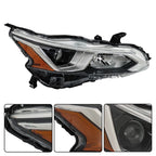 Set of 2 Halogen Projector Headlights for Nissan Altima (2019â2020)