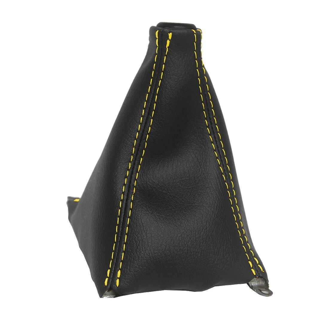 Manual Shift Boot Cover for Acura Integra (1990–1993) Yellow Stitch