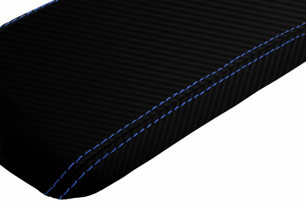 Carbon Fiber Console Lid Armrest Rear Cover for Mazda RX8 (2004–2008)