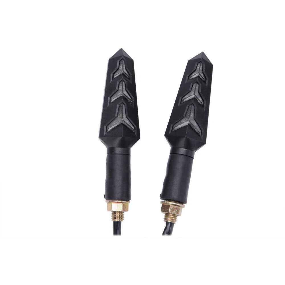 2X LED Turn Signal Lamps for Motorcycle (Amber)