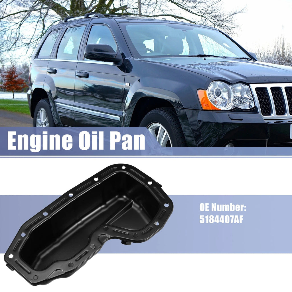 Engine Oil Pan No. 5184407AF for Dodge Durango (2011–2023) & Ram 1500 (2013–2018)