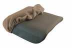 Fleece Console Lid Armrest Cover for Honda Pilot (2003–2008) Beige