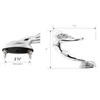 Hood Ornament Replacement Chrome Flying Lady for Peterbilt Kenworth (2000–2026)