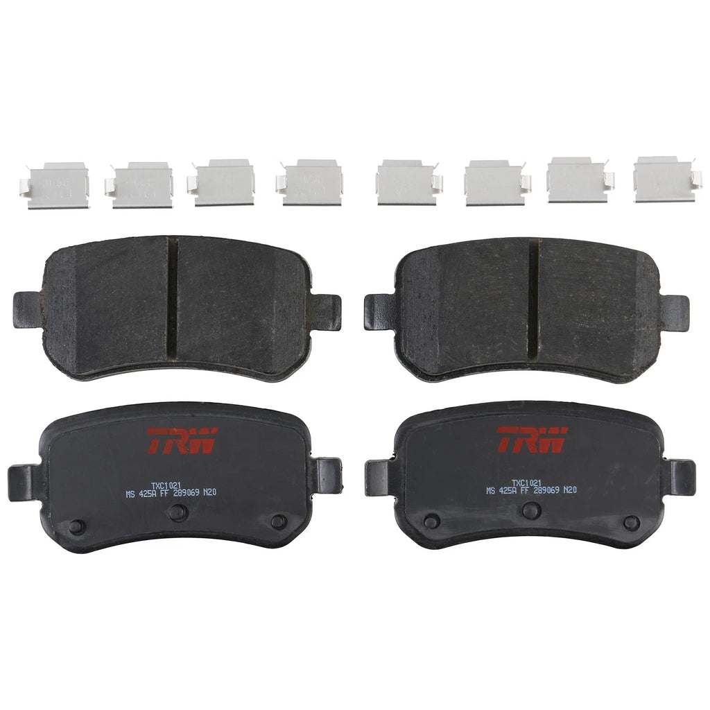 Set of 4 Disc Brake Pads for Ford Freestar (2004–2007)