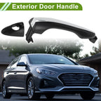 Exterior Door Handle for Hyundai (2011–2017) No. 826512T011 Black Silver Tone