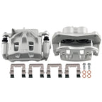 Front Disc Brake Calipers Set w/Bracket for Subaru WRX Tribeca Outback Forester (2002–2020)
