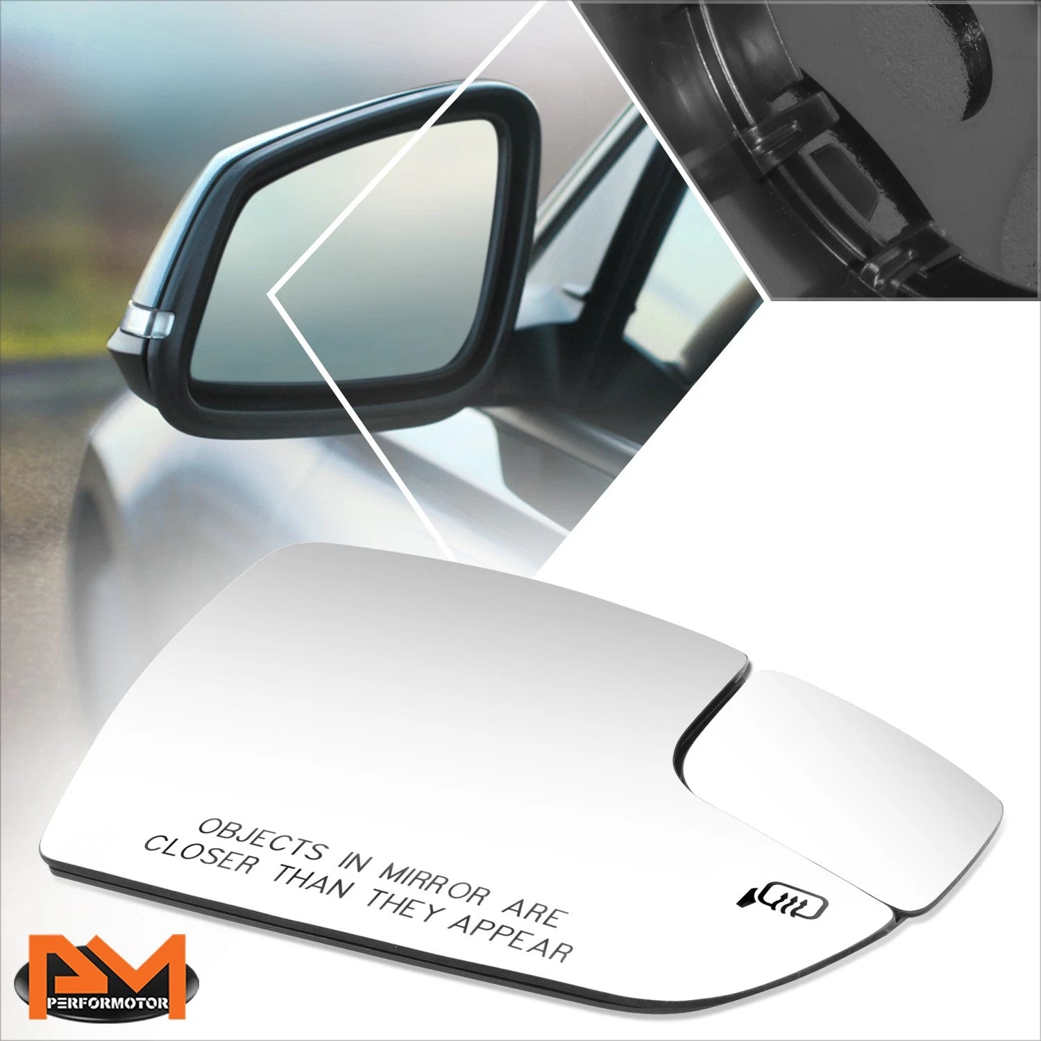 Heated Mirror Glass Replacement for Ford Focus (2012–2018)