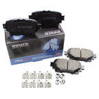 Set of 4 Akebono ProACT Rear Ceramic Brake Pads for Toyota Corolla Highlander Sienna (2014–2021)