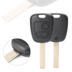 2-Button Remote Key Fob Shell Cover for Peugeot 206, 307 (2000–2010)