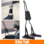 Passenger Backrest Sissy Bar for Harley Dyna Low Rider Street Bob (2006–2017)
