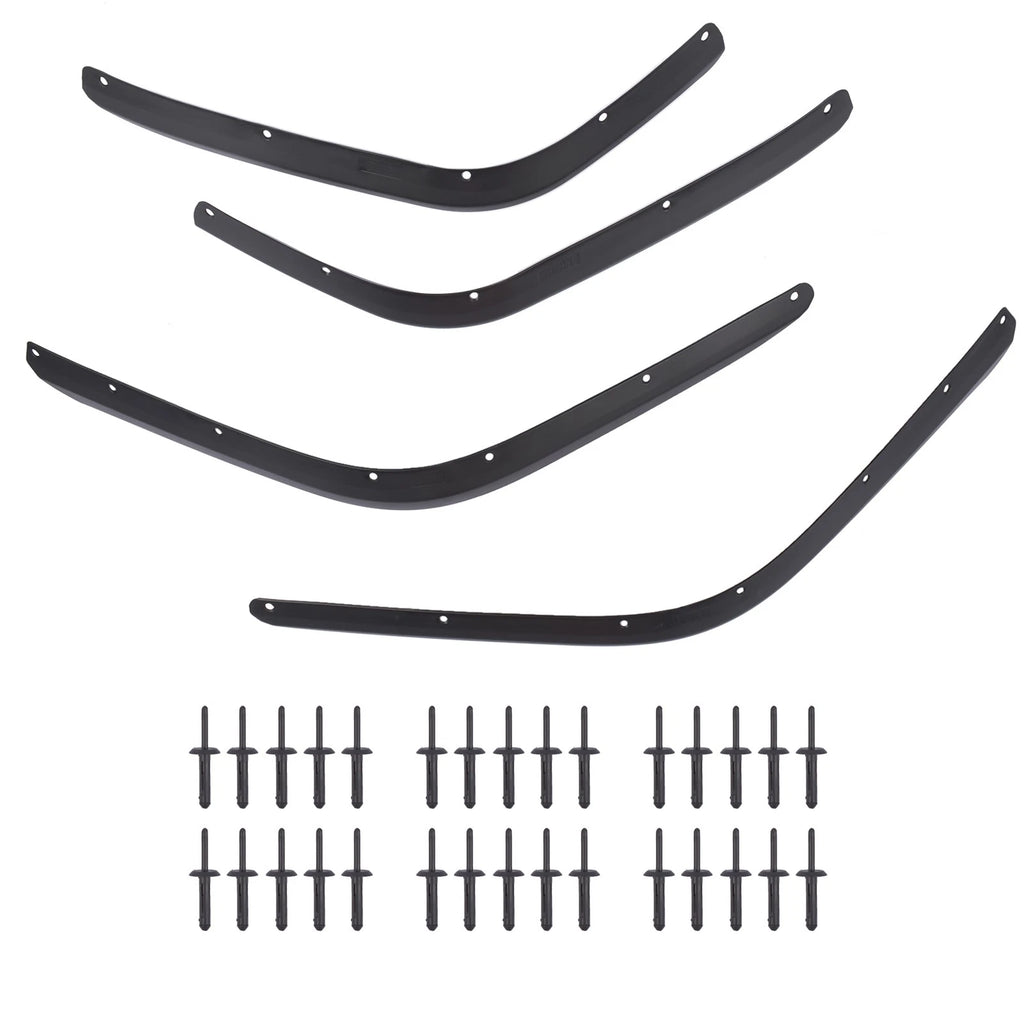 Set of 4 Fender Extenders for Jeep Wrangler JL JLU (2018–2024)