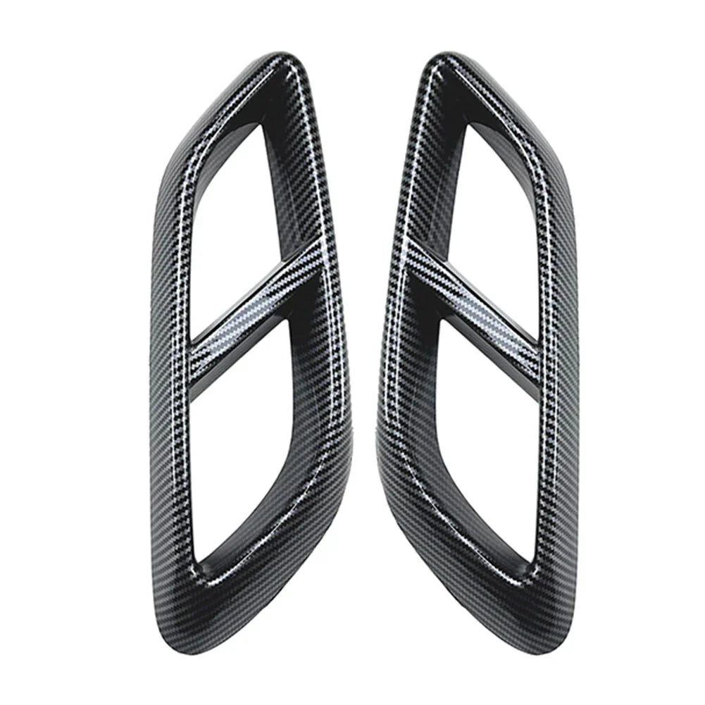 Carbon Fiber Rear Exhaust Pipe Outlet Cover for Benz CLE Coupe (2024)