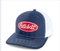 Richardson Mesh Back Baseball Cap for Peterbilt Trucks (Blue/White)