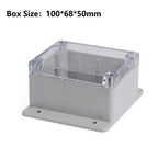 IP65 Plastic Junction Box with Transparent Cover for Indoor Outdoor Use
