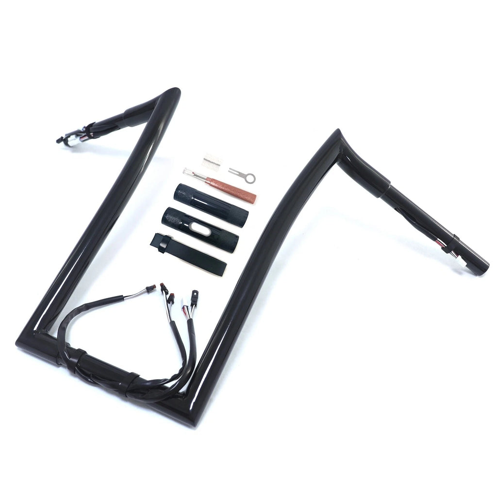 1.25" Ape Hanger Meat-hook Bar for Harley Road King FLHR FLHRC (2016–2023)