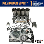 Overhaul Rebuild Kit for Kubota V3800 V3800T
