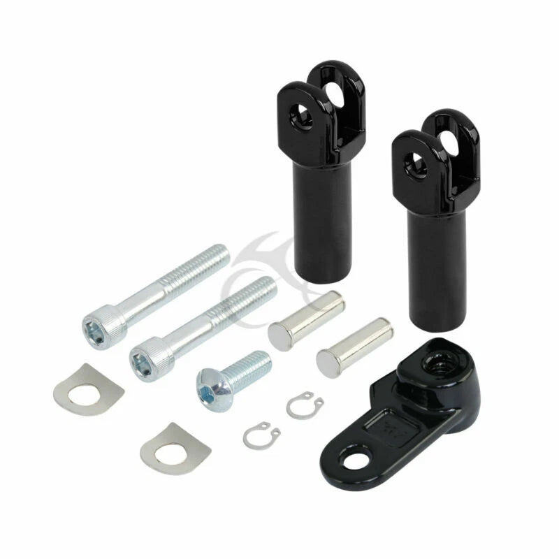 Rear Footpegs Mount for Harley Softail Slim FLS (2012–2017), Cross Bones FLSTSB (2008–2011)