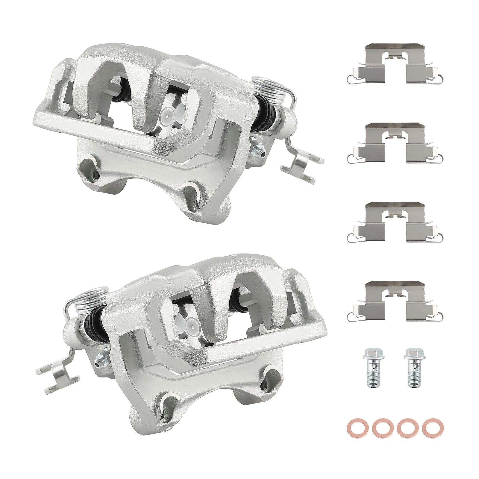 Disc Rear Brake Caliper w/ Bracket for Lincoln MKZ (2007–2012) 18B5002
