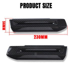 Carbon Fiber Car Interior Door Armrest Handle Cover Trim for Ford Mustang