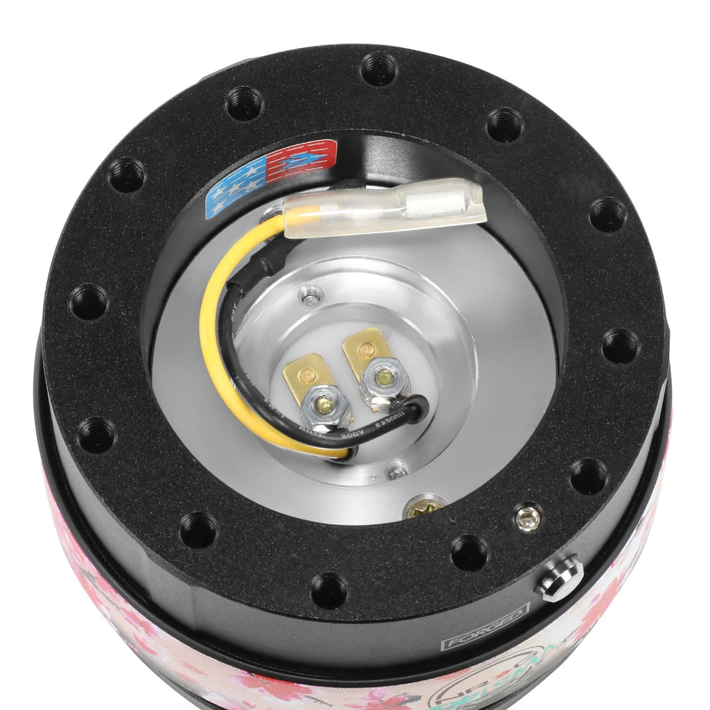 NRG Innovations Quick Release Adapter for Universal Steering Wheel (Gen 2.0) SRK-200BK-SAKURA