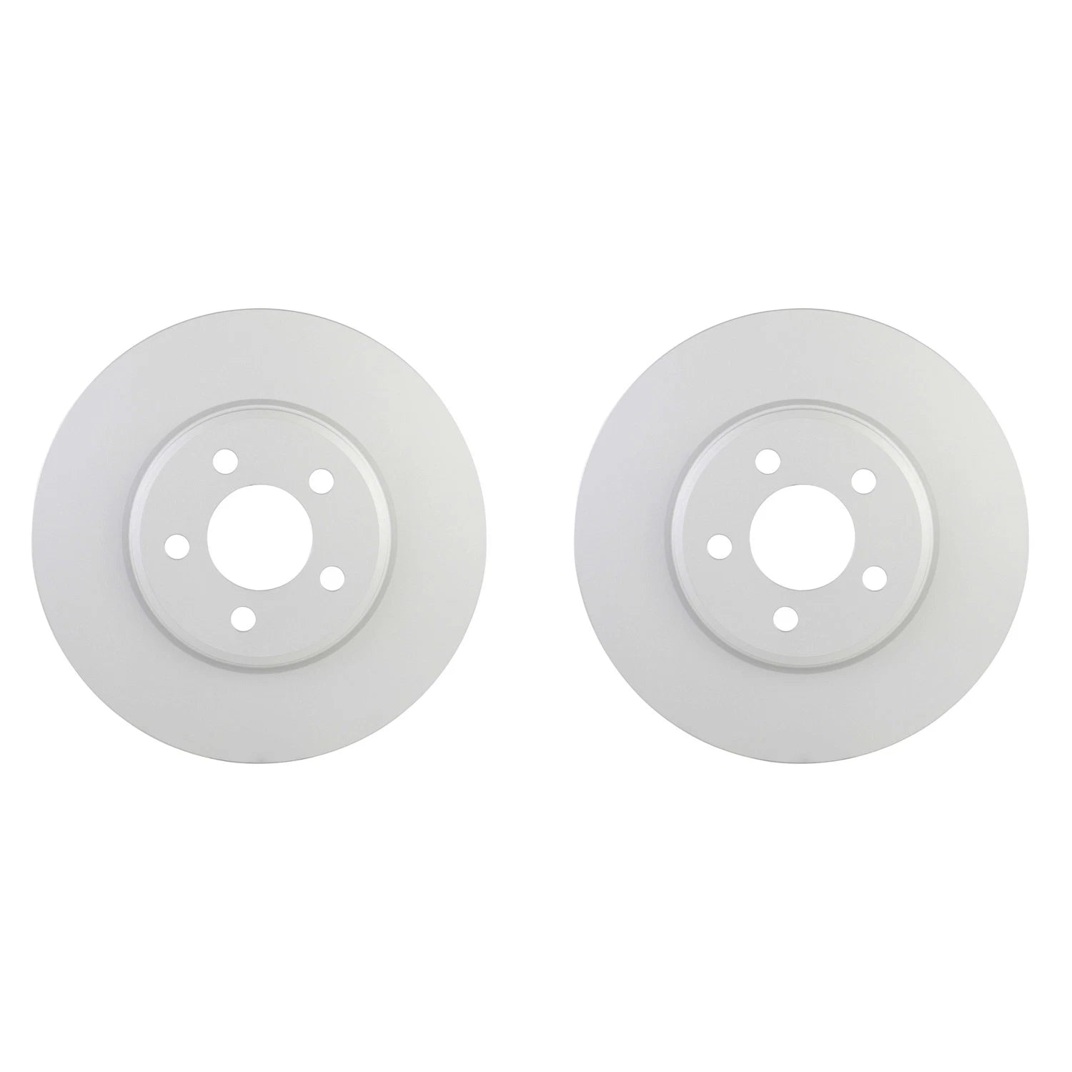 Set of 2 Bosch QuietCast Front Disc Brake Rotors for Dodge Challenger Charger (2015–2023)