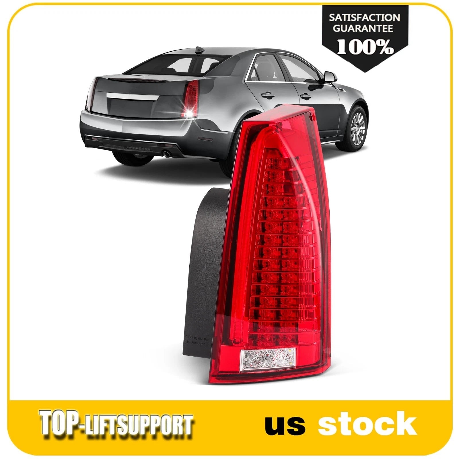 Right LED Tail Light Assembly for Cadillac CTS (2008–2014)