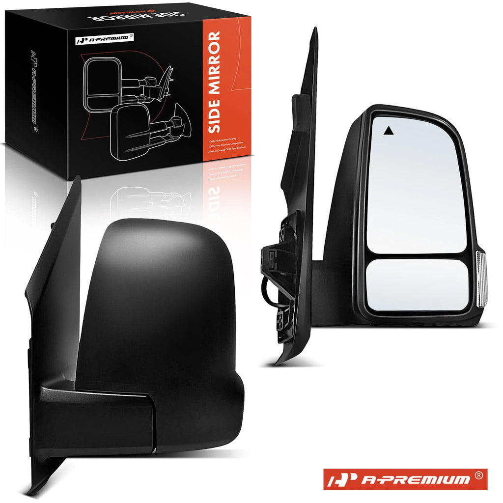Power Mirror Pair with Power Folding Blind Spot for Benz Sprinter 1500 (2019–2023)