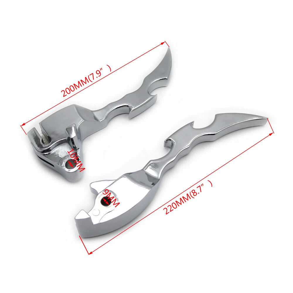Chrome Brake Clutch Lever for Suzuki Boulevard M109R (2009–2013)